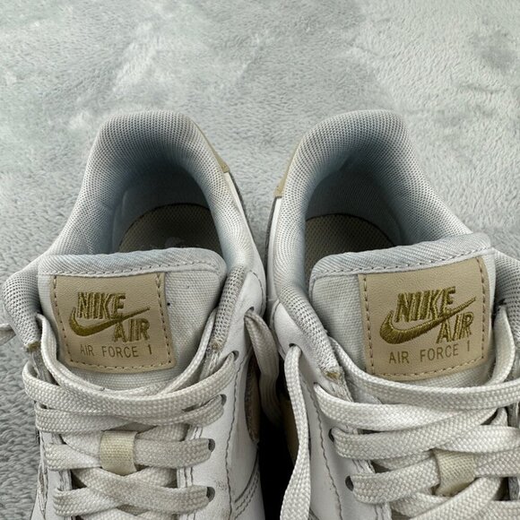 Nike Air Force 1 Essential White Beige Women’s Size 7.5 US - CZ0270-105 Sneakers - Picture 13 of 14